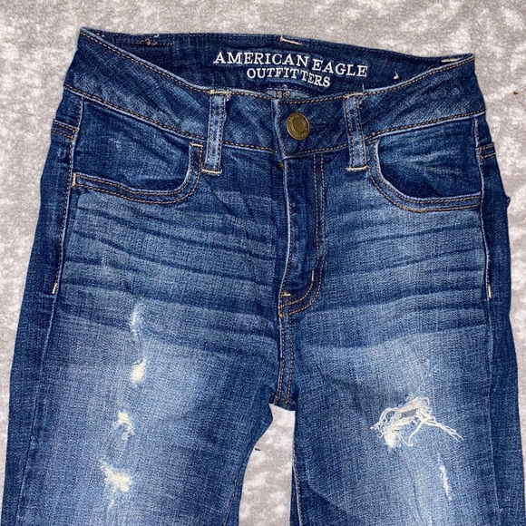 American Eagle Hi-Rise Jegging Size 00 - Picture 2 of 5